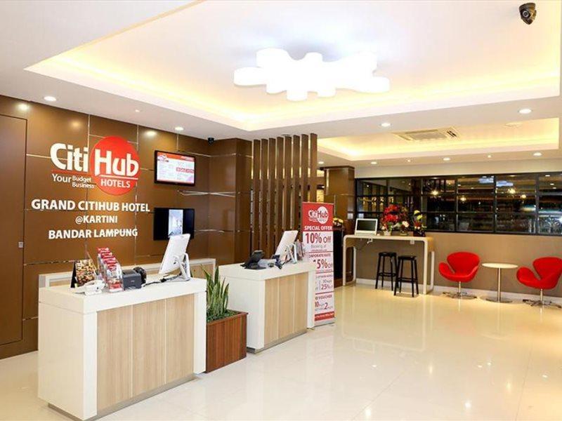 Grand Citihub Hotel @Kartini Bandar Lampung Exterior foto